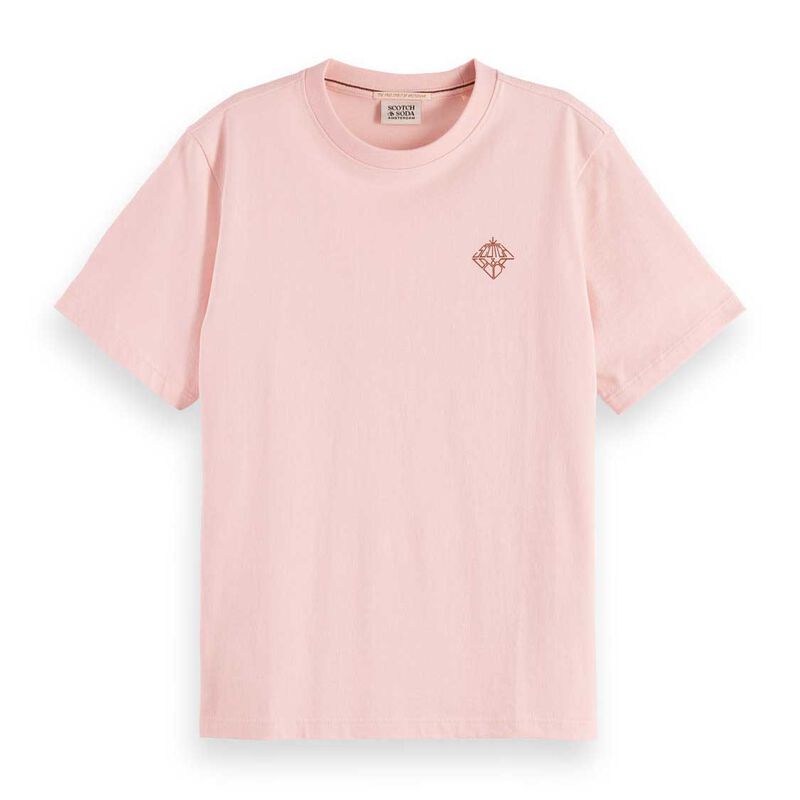 Scotch & Soda Regular Fit T-Shirt With Chest Artwork image number 2